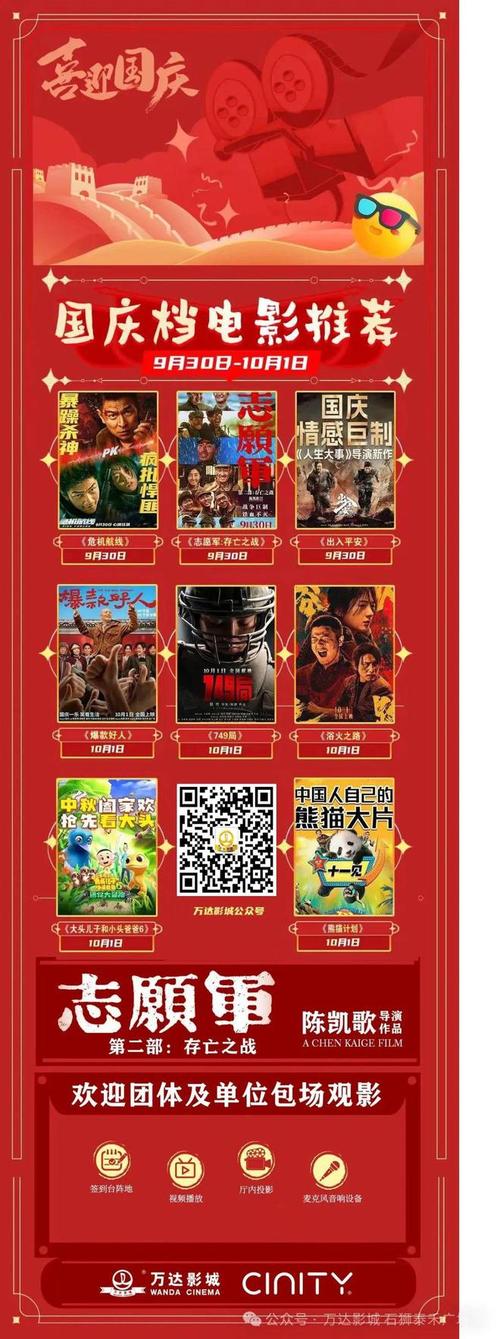 万达影院影讯:最新排片表、热门电影推荐与今日场次查询指南